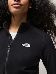 The North Face Black Womens Full Zip Glacier Fleece - Image 5 of 8