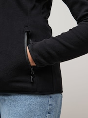The North Face Black Womens Full Zip Glacier Fleece - Image 6 of 8
