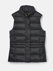 Joules Black Showerproof Padded Gilet - Image 1 of 4