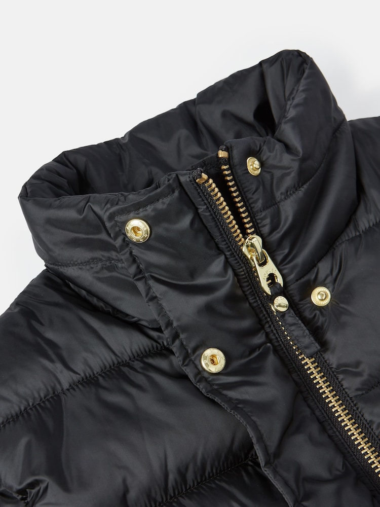 Joules Black Showerproof Padded Gilet - Image 4 of 4