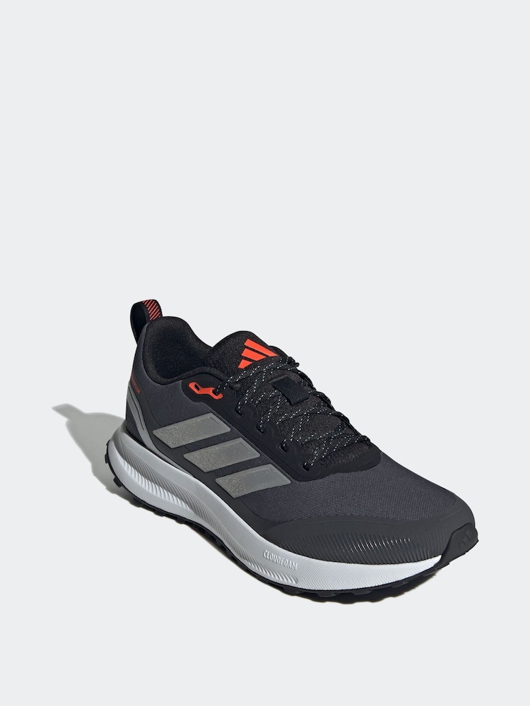 שחור/פיוטר - נעלי ספורט של adidas Run דגם Falcon - Image 3 of 9