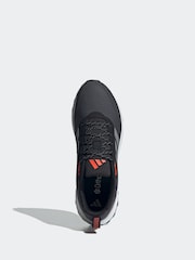 adidas Black/Pewter Run Falcon Trainers - Image 6 of 9