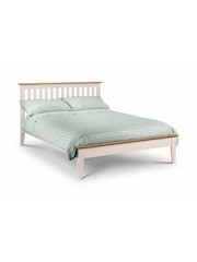 Julian Bowen Ivory/Natural Oak Salerno Wooden Shaker Bed - Image 3 of 3