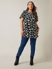 Evans Curve Angel Sleeve Top - Image 4 of 4