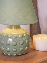 Sage Green Bibury Large Rechargeable Table Lamp - Image 3 of 6