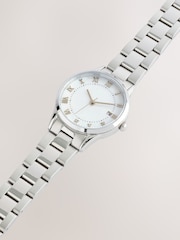 Silver Tone Premium Stainless Steel Boyfriend Watch - Image 5 of 5