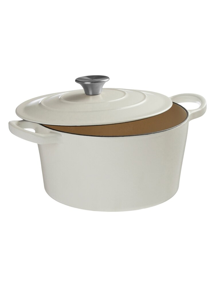 Interiors by Premier White Hygge Medium Casserole Dish - Image 6 of 6