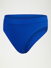 Speedo Dark Blue Womens Quick Drying High Waisted Bikini Bottoms - Image 6 of 6