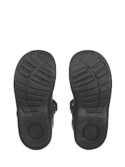 Start Rite Dazzle Leather and Patent T-Bar First School Black Shoes - Image 5 of 5