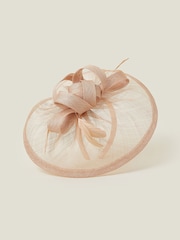 Accessorize Pink Penelope Sin Bow Fascinator - Image 2 of 4