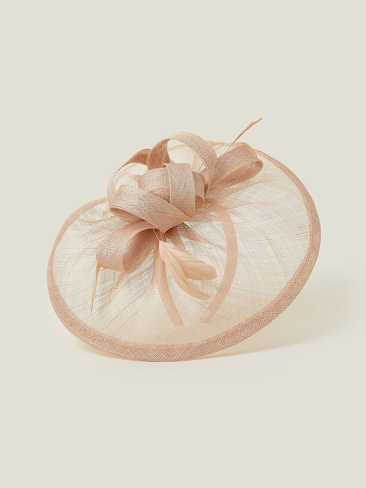 Accessorize Pink Penelope Sin Bow Fascinator - Image 2 of 4