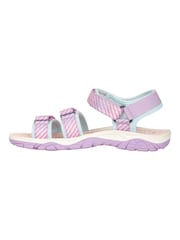 Morado - Sandalias con tiras para niños con 3 tiras de Mountain Warehouse - Imagen 3 de 8