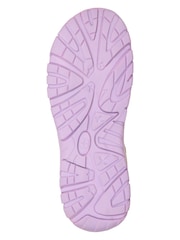 Morado - Sandalias con tiras para niños con 3 tiras de Mountain Warehouse - Imagen 5 de 8