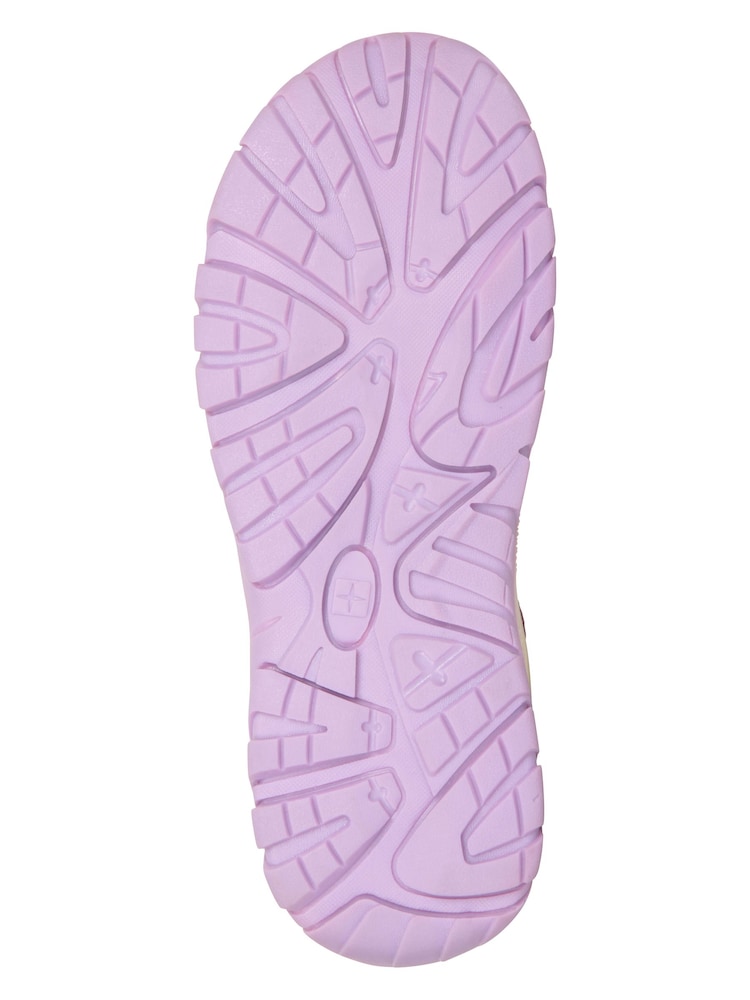 Mountain Warehouse Purple Kids 3-Strap Sandals - Image 5 of 8