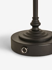 Black Burford Rechargeable Wireless Table Lamp - Image 6 of 6