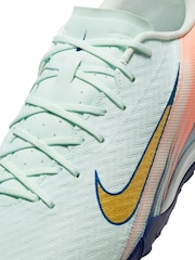 Nike Barely Green/Gold Adults Zoom Vapor 16 Acdemy Turf Football Boots - Image 7 of 8