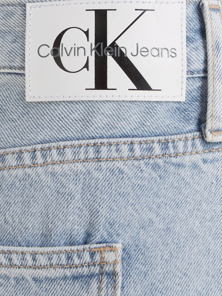 Calvin Klein Blue Denim Maxi Skirt - Image 7 of 7