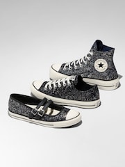 Converse Blue Chuck Taylor All Star Lift Trainers - Image 5 of 17