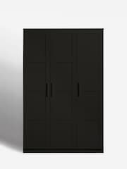 Black Flynn Triple Wardrobe - Image 4 of 9
