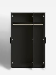 Black Flynn Triple Wardrobe - Image 5 of 9