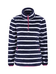 Mountain Warehouse Blue Womens Nessy Stripe Fleece - Image 1 of 6