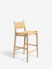 Light Natural Otto Bar Stool - Image 3 of 8