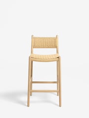 Light Natural Otto Bar Stool - Image 4 of 8