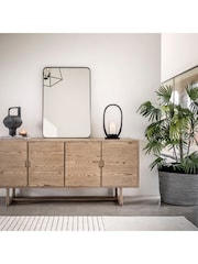 Gallery Home Brown Neston 4 Door Sideboard - Image 4 of 7