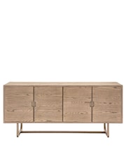 Gallery Home Brown Neston 4 Door Sideboard - Image 5 of 7