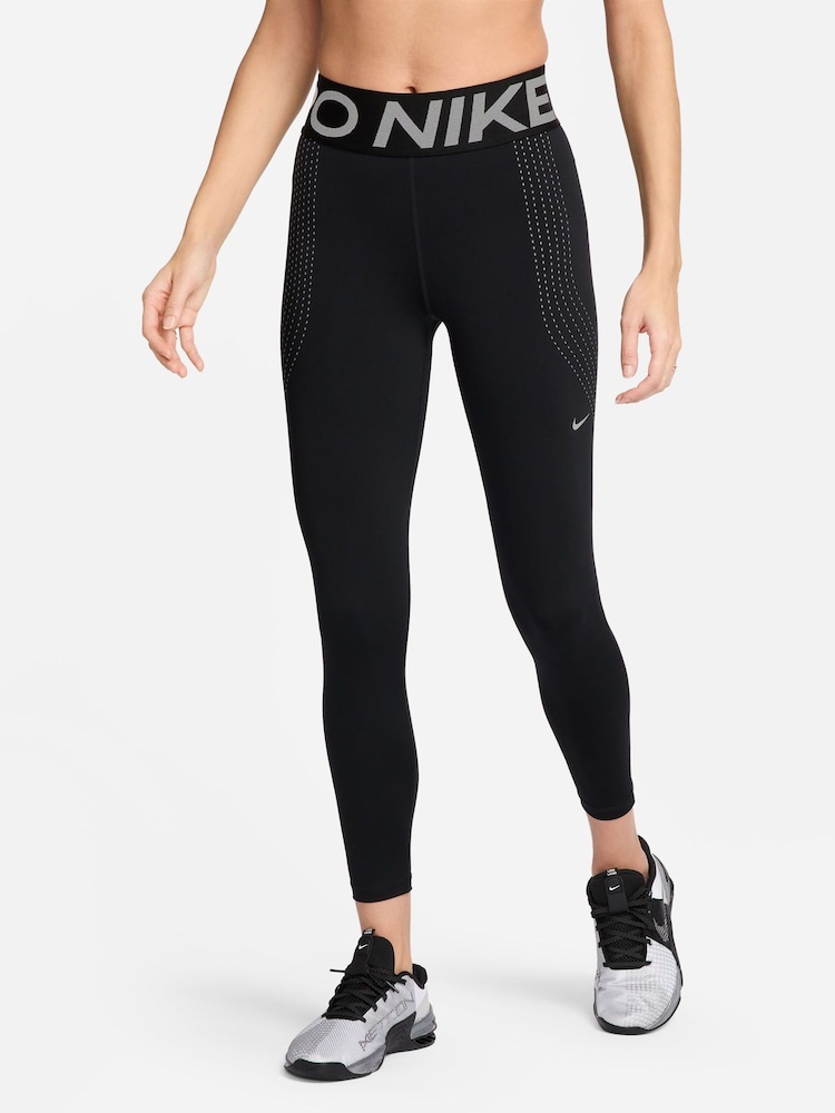 Nike Black Pro Sculpt High-Waisted 7/8 Leggings - Image 3 of 6
