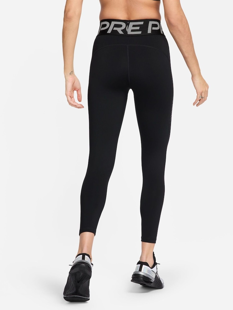 Nike Black Pro Sculpt High-Waisted 7/8 Leggings - Image 4 of 6