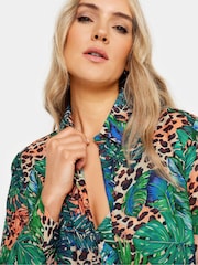 Long Tall Sally Animal tropicale lung Cămăși Cover-Up - Imaginea 4 din 6