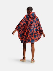 Regatta Orange Orla Kiely Waterproof Festival Poncho - Image 2 of 7