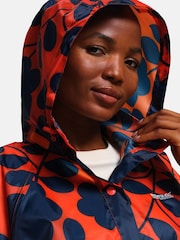 Regatta Orange Orla Kiely Waterproof Festival Poncho - Image 4 of 7
