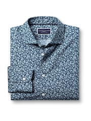 Charles Tyrwhitt Slim Fit Liberty Fabric Floral Print 100% Cotton Shirt - Bild 4 von 6