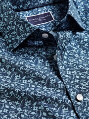 Charles Tyrwhitt Slim Fit Liberty Fabric Floral Print 100% Cotton Shirt - Bild 5 von 6