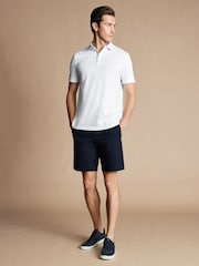 Charles Tyrwhitt Blue Cotton Shorts - Image 3 of 6