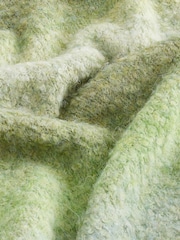Green Boucle Knitted Crew Neck Jumper - Image 7 of 8