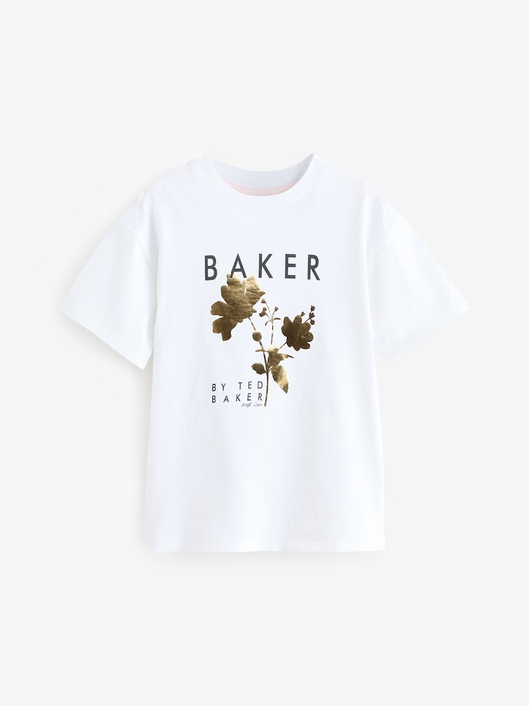Baker By Ted Baker Oversized Graphic 100% Cotton T-Shirts 3 Pack - Bild 2 von 7 Baker By Ted Baker Oversized Graphic 100% Cotton T-Shirts 3 Pack - Bild 2 von 7