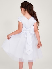 Monsoon White Tulle Bridesmaid Dress - Image 2 of 5