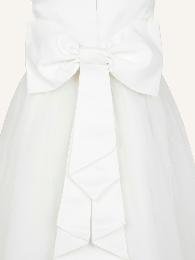 Monsoon White Tulle Bridesmaid Dress - Image 5 of 5