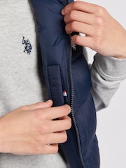 U.S. Polo Assn. Blue Boys 3D Tape Gilet - Image 5 of 9