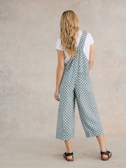 White Stuff Multi Viola 100% Linen Dungarees - Image 2 of 7