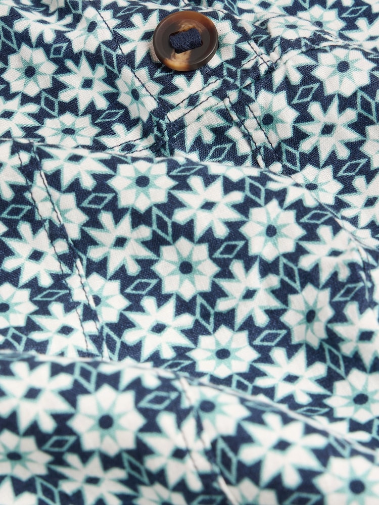 White Stuff Multi Viola 100% Linen Dungarees - Image 7 of 7