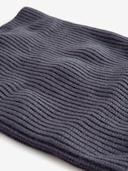 Navy Blue Knitted Snood (1-16yrs) - Image 2 of 2