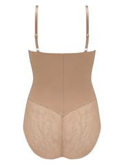 Pour Moi Nude Effortless Tummy Control Wear Your Own Bra Body Shapewear - Image 4 of 4