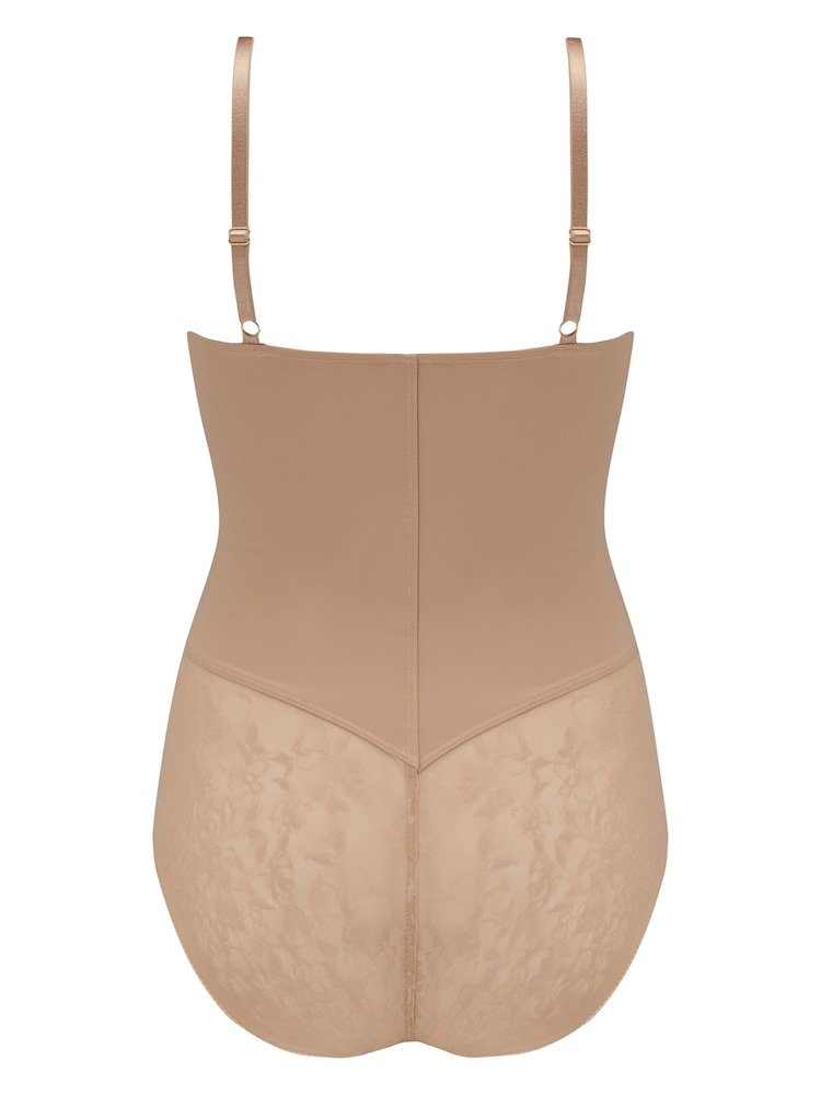 Pour Moi Nude Effortless Tummy Control Wear Your Own Bra Body Shapewear - Image 4 of 4
