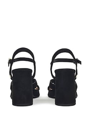 Radley London Archer Street Crossover Platform Black Heels - Image 2 of 3