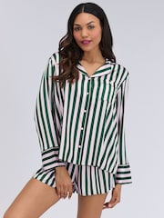 Boux Avenue Randig Oversized Kort Pyjamas Set - Bild 1 av 5