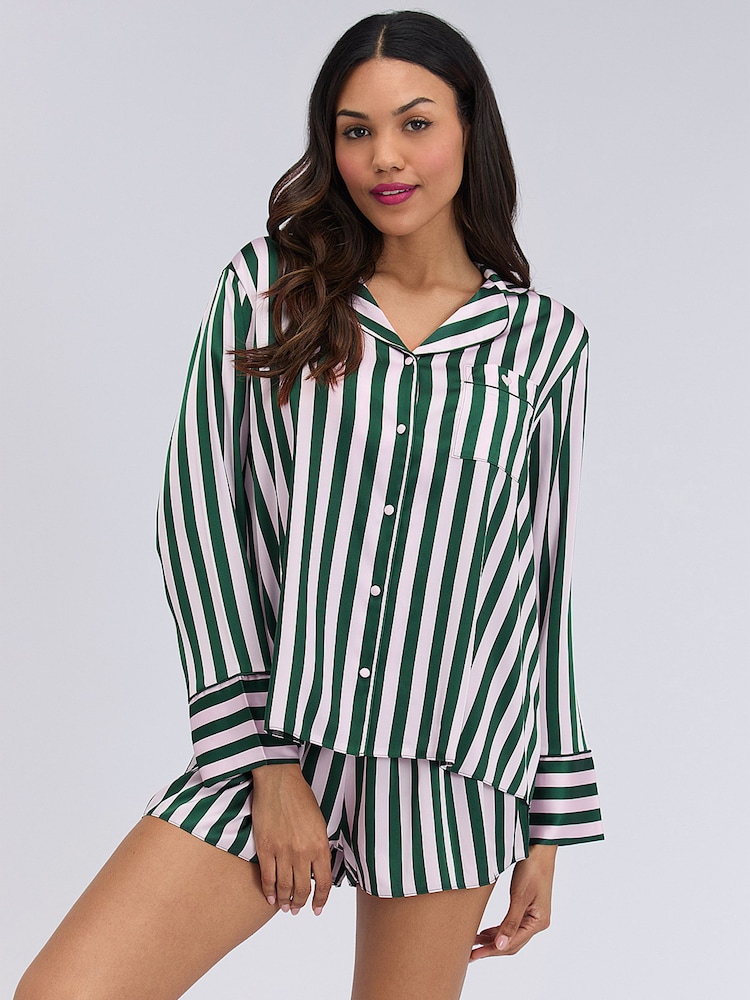 Boux Avenue Randig Oversized Kort Pyjamas Set - Bild 1 av 5